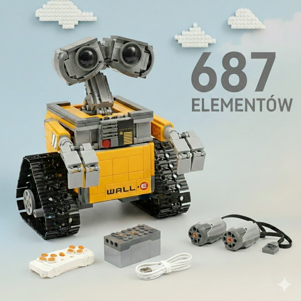Robot RC 687 elementów